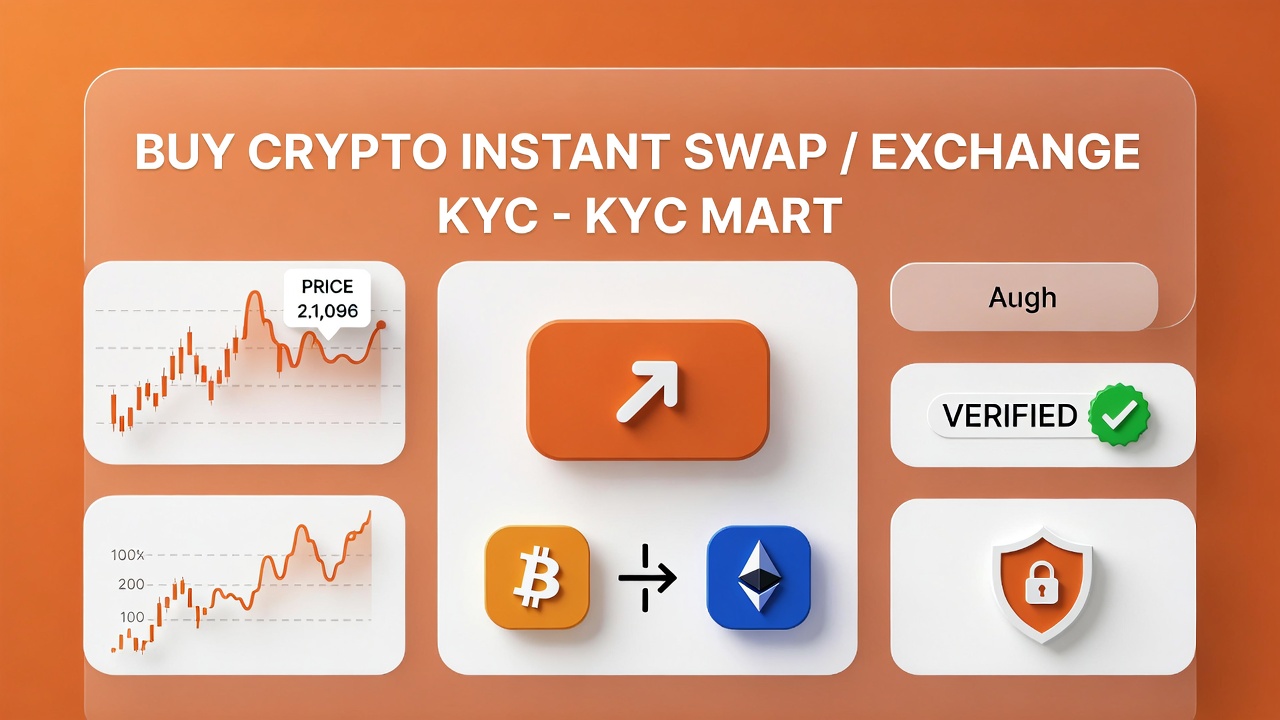 Buy Crypto Instant Swap / Exchange Services KYC